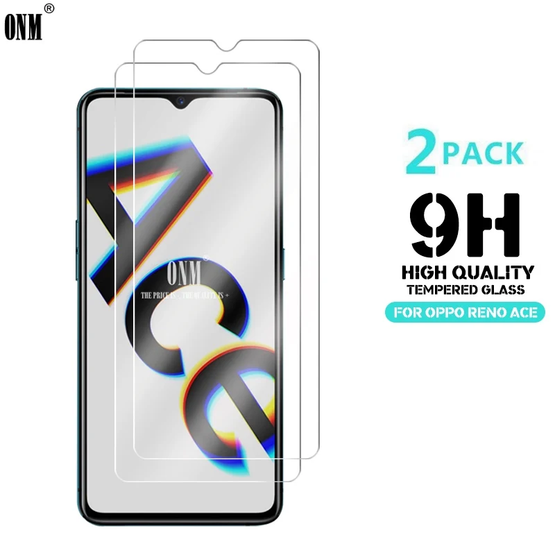 2 шт закаленное стекло для Oppo Reno Ace стекло протектор экрана 2.5D 9H Премиум Закаленное стекло для Oppo Reno Ace защитная пленка