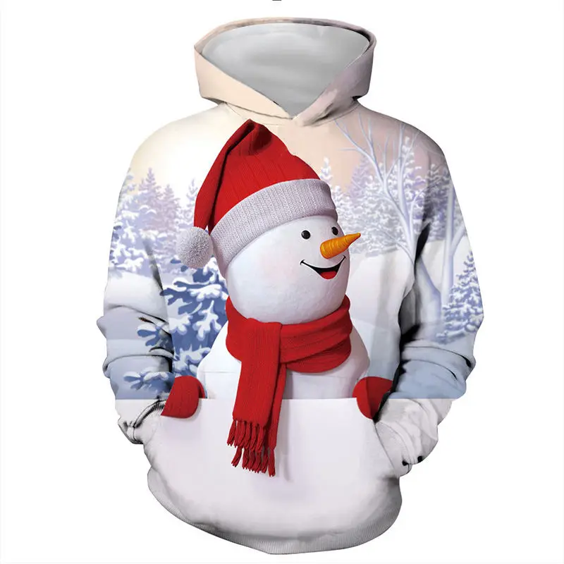 snowman hoodie
