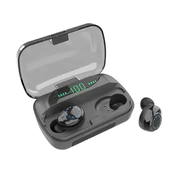 

Wireless Bluetooth earphones V5.0 Earphone TWS Sports Fitness Wireless Headsets Stereo With Charging Box for iphone xiaomi Phone