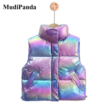

Kids Vest Waistcoat for Girl Windproof Children Outerwear Winter Coats Kids Clothes Warm Unisex Boys Girls Parkas Vest Outwear