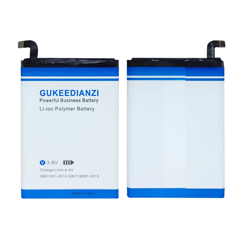 GUKEEDIANZI Для DOOGEE T6 PRO 7650 мАч телефон батарея для DOOGEE T6 PRO мобильный сменный аккумулятор