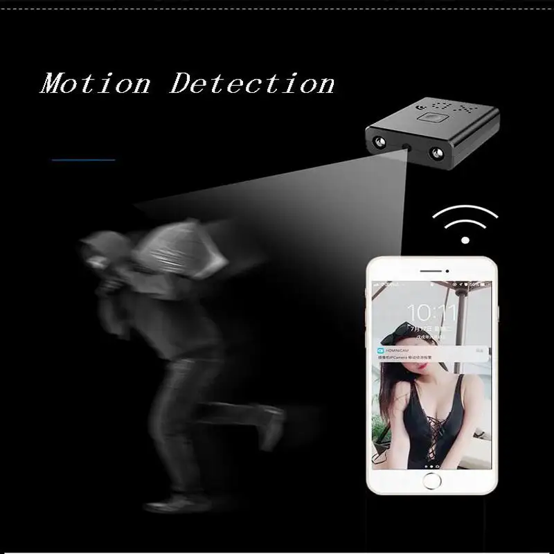 Volemer XD Wifi Mini Camera HD 1080P Home Security IR Night Vision Wireless Video Camera Motion Detection Portable Micro Camera (11)