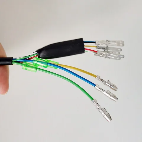Conector do Cabo do Motor com Hall Metros Peças Universal Fit Ebike Bicicleta Elétrica Acessórios 1 Pcs 1.6