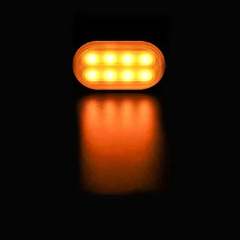 

Parts Signal Light Exterior Yellow Car Motorcycle Urgent Flash For SUV