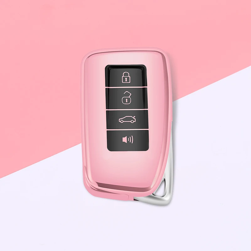 LLavero de coche para mujer, cubierta