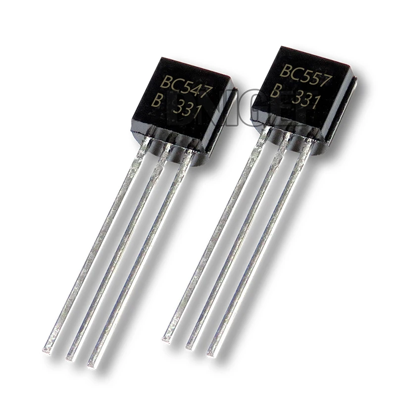 Transistor TO-92 BC547 BC557 100PCS 50pair Each 10Pcs bjt transistor transistors kit ic chipset
