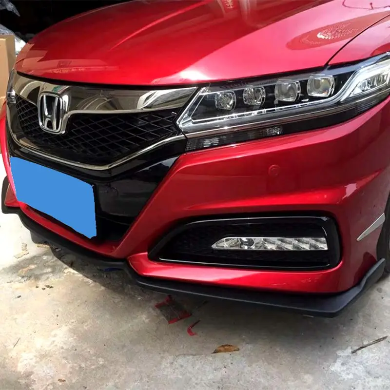 Автомобильный передний бампер протектор для Honda Spirior+ передние бамперы диффузор для губ украшение противоскользящая пластина бампер крышка