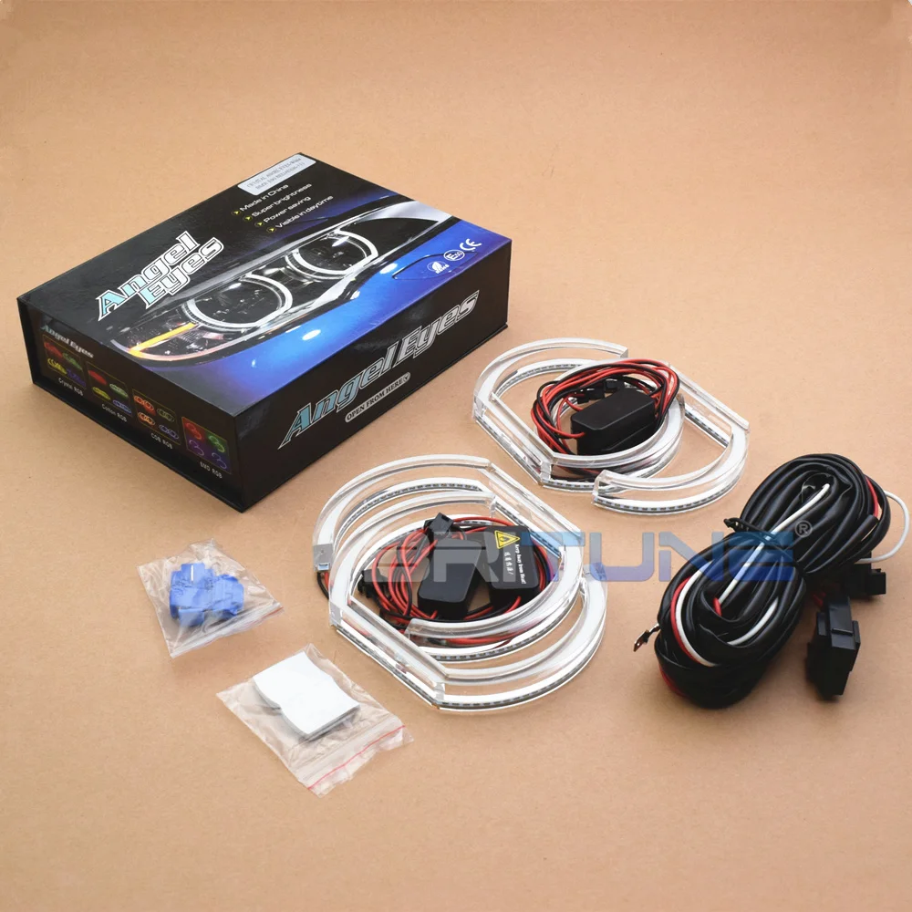 Глаза ангела для BMW F01 F02 аксессуары тюнинга F03 F04 730d 740d 740i 750i 760i ксеноновая фара DTM