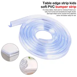 Высокое качество 1 м устройства для детской безопасности ребенок младенческого возраста мягкий силиконовый бампер полосы стол угловой