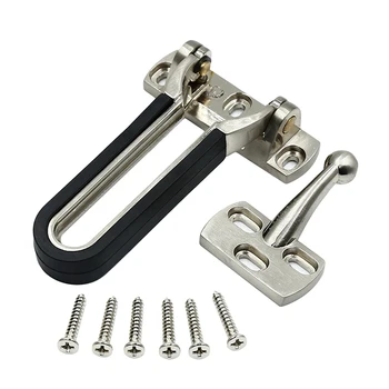 

High Quality Zinc Alloy Security Door Chain Anti-Theft Door Deduction Thickened Hotel Safety Door Bolts Latches Buckles Hardware