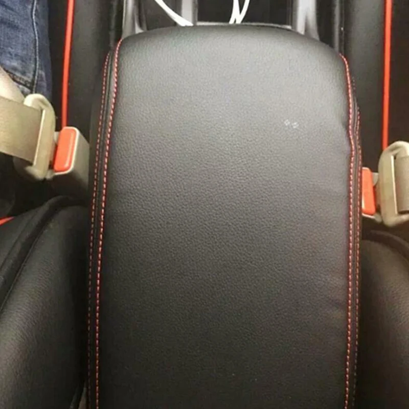 Внутренняя крышка подлокотника автомобиля центральная консоль кожа для Honda Civic 2012- протектор