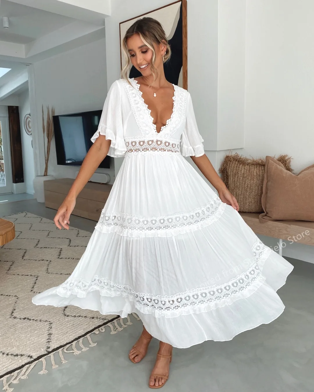Boho Dress Chic Dress Women 