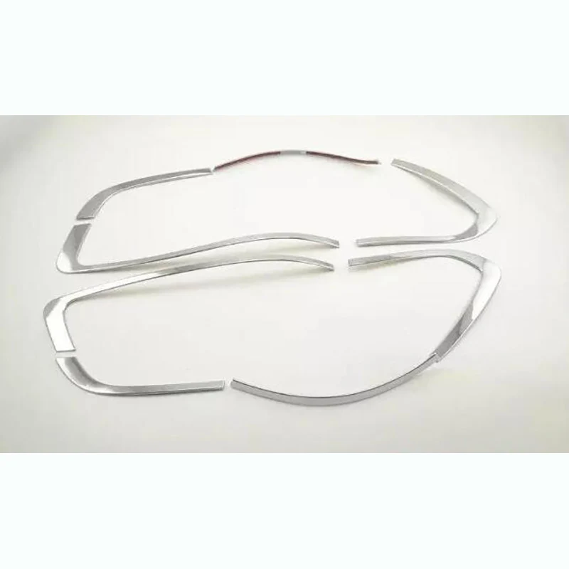 

Rear Light Brake Back Up Frame Sticker Styling ABS Chrome Tail Lamp Cover Trim Accessories 2Pcs/Set For KIA Sorento 2015