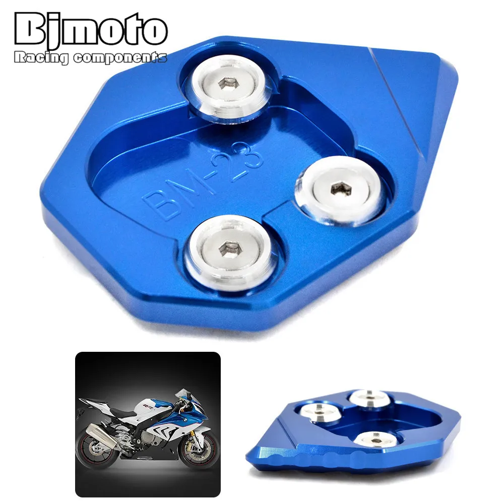 

For BMW S1000RR S1000 RR S1000 RR 2015 2016 Motorcycle Part Kickstand Sidestand Side Stand Extension Enlarger Plate Pad 5colors