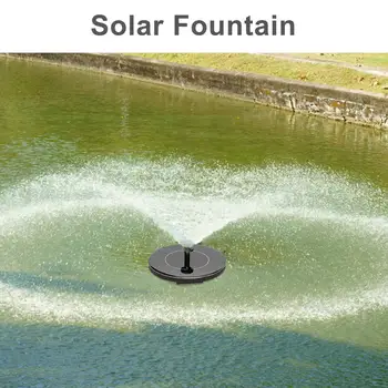 

2.4W 10V Mini Solar Fountain Solar Floating Fountain Garden Swimming Pool Outdoor Pond Solar Panel Garden Decoration