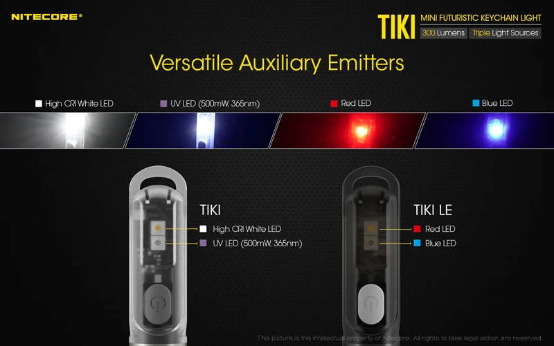 NITECORE TIKI TIKI LE USB Rechargeable Keychain Light (11)