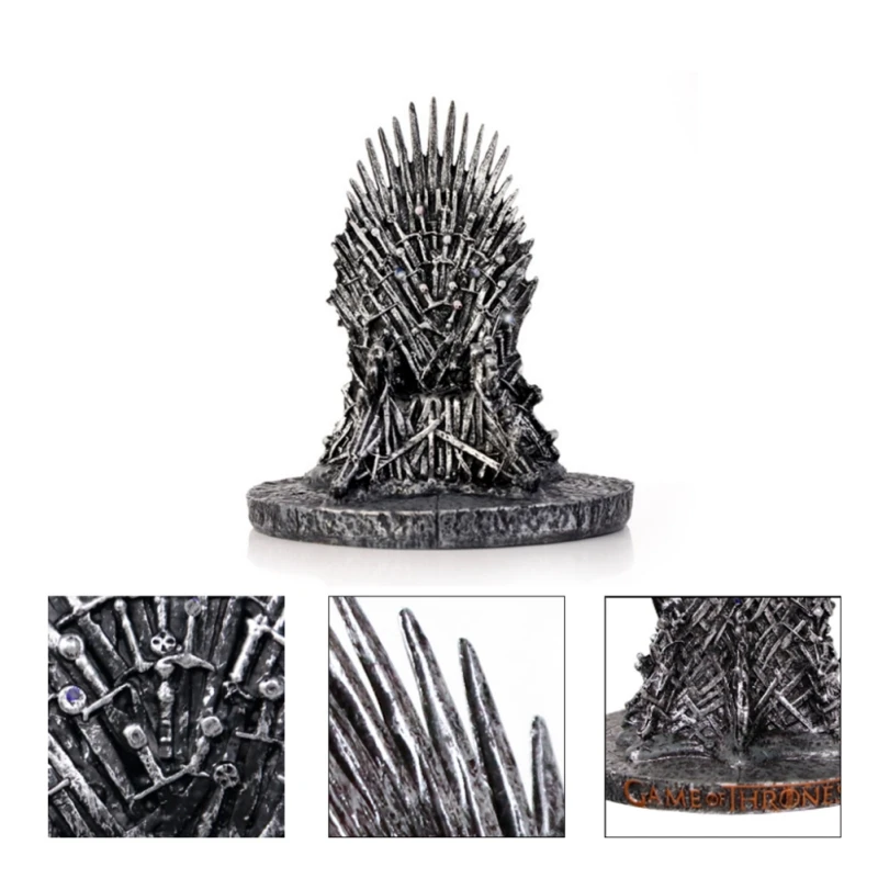 

7-Inch Model in GAME OF THRONES Miniature Figurines Decor Home Decoration the Iron Throne Figure Collective Toys Accessories