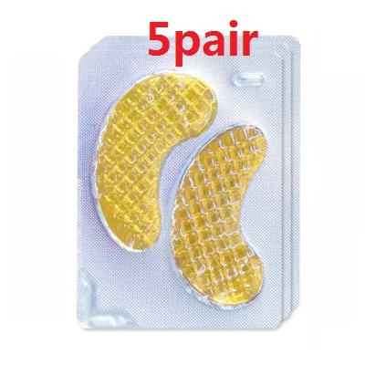 5pair-style 21 5 пар, маска для глаз, Коллагеновые гелевые патчи для глаз, удаление темных кругов, уход за кожей, против возраста, против морщин, крем, маска для глаз, пластырь - Цвет: 5pair-style 21