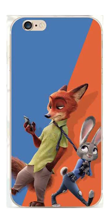 KETAOTAO чехол для телефона Джуди Ник s для iPhone 4S 5C 5S 6S 7 8 SE 5Plus XR XS Max чехол кристально чистый мягкий TPU чехол s - Цвет: Цвет: желтый
