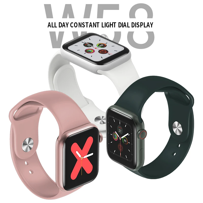 WFDRD Mini Smart Watch W58 Men Woman Heart Rate Monitor Call Message Reminder 1:1 Watch 5 For Apple Android IOS Smart Watches