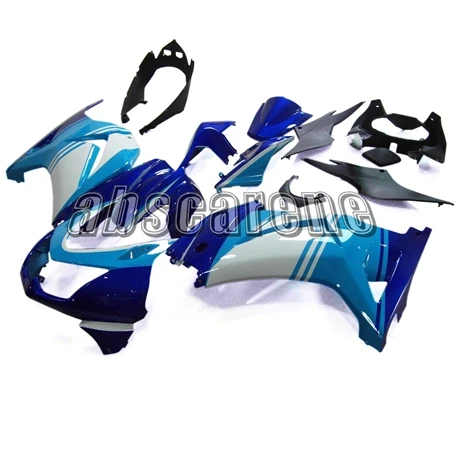 Выполните Обтекатели для Kawasaki EX250R 2008 2009 2010 2011 2012 EX 250R 08 09 10 11 12 впрыска ABS Пластик Королевский синий цвет небесно-голубого цвета