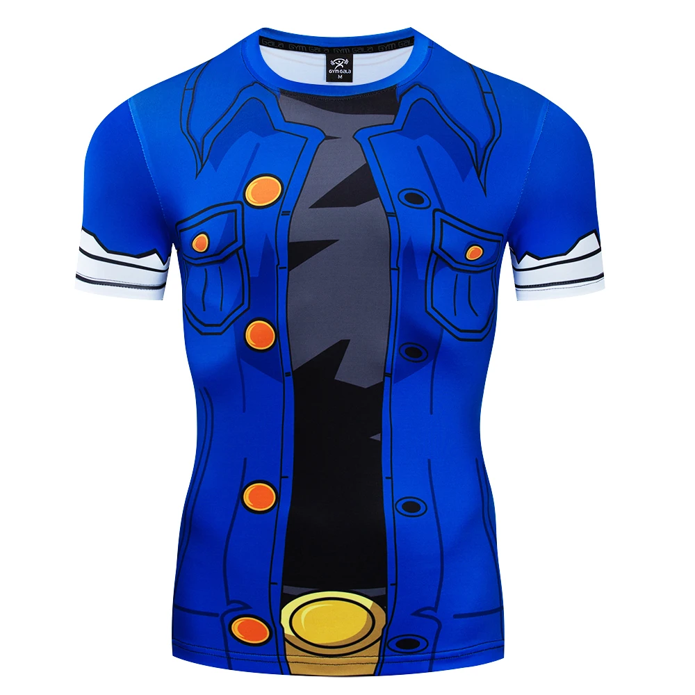 

Funny Clown T Shirt For Men Fitness Gym Clohing Oversized Tee 3d Workout Compression Elastic Male Summer Jogging Short Sleeve