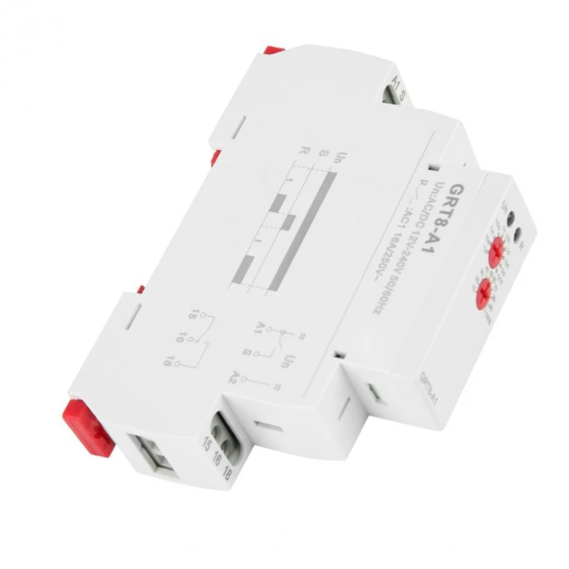 GRT8-A1 мини мощность на реле времени задержки din-рейку Тип AC/DC 12V240V