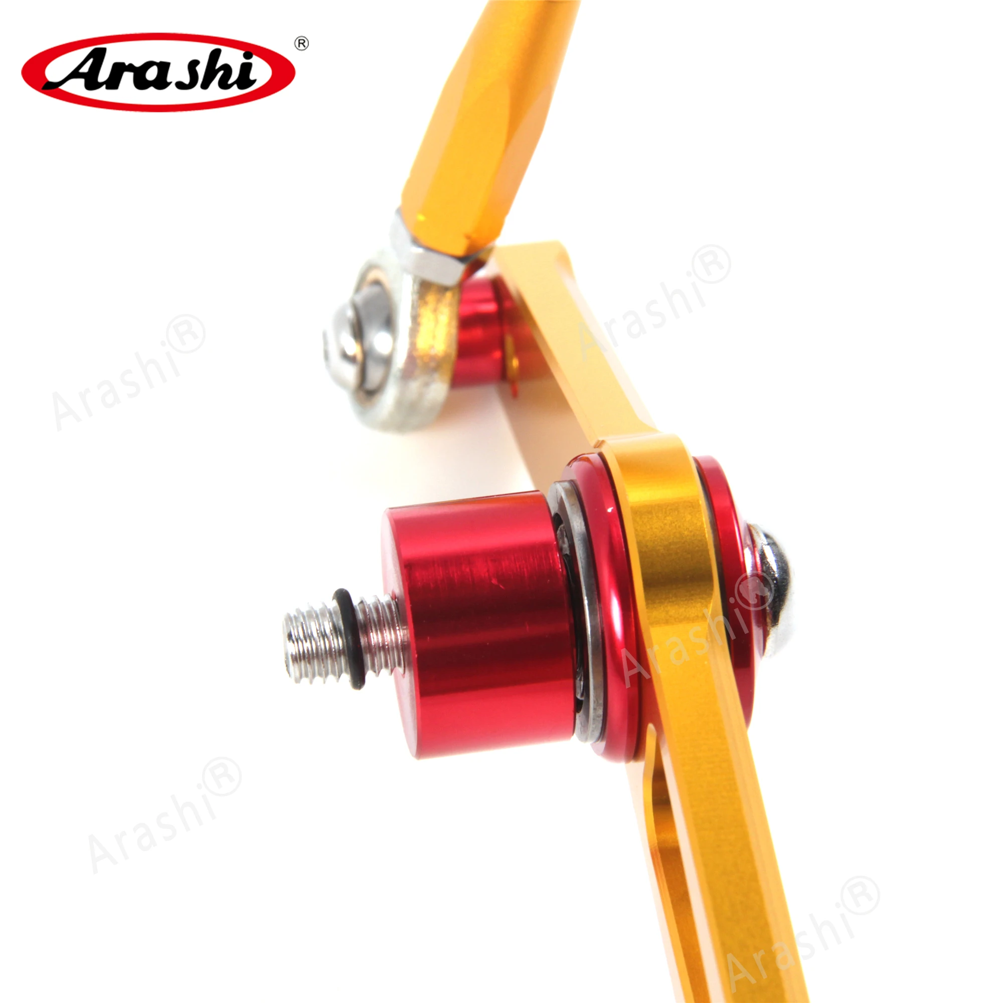 Араши ЧПУ Регулируемая подножка подножки для YAMAHA YZF R6 2006- YZF-R6 2007 2008 2009 2010 2011 2012 2013 золото