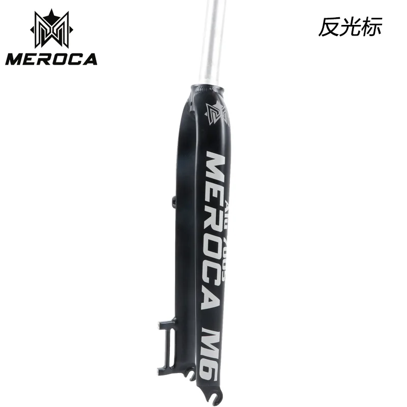 MEROCA M6 MTB горный велосипед Байк Ультралегкая твердая вилка 26/27. 5/29 дюймов дисковый тормоз PM Велосипедная вилка Алюминий сплав счетчик курсор - Цвет: Counter Cursor