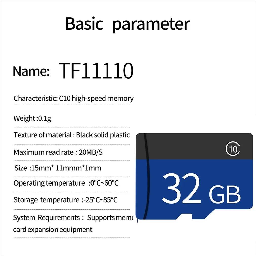 Карта памяти 8G 16G 32G карта памяти класс 10 usb накопитель TF карта для хранения телефона микро-карты памяти микропривод карта памяти