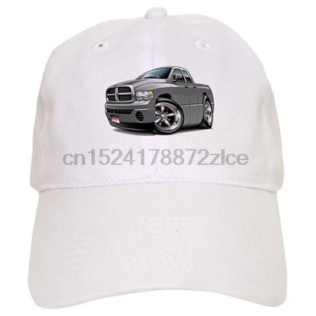 DODGE ram Серая бейсболка с двойной кабиной