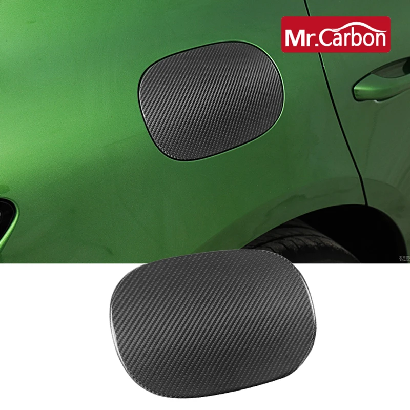 

carbon fiber Fuel tank cap Decorative shell For Porsche MACAN Cayenne Panamera Car Exterior decoration modification Accessories