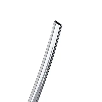 

6mm 3M Car Styling Chrome Mouldings Strip Bumper Decorative Strips Silver Adhesive Grille Impact Car Door Protection Trim