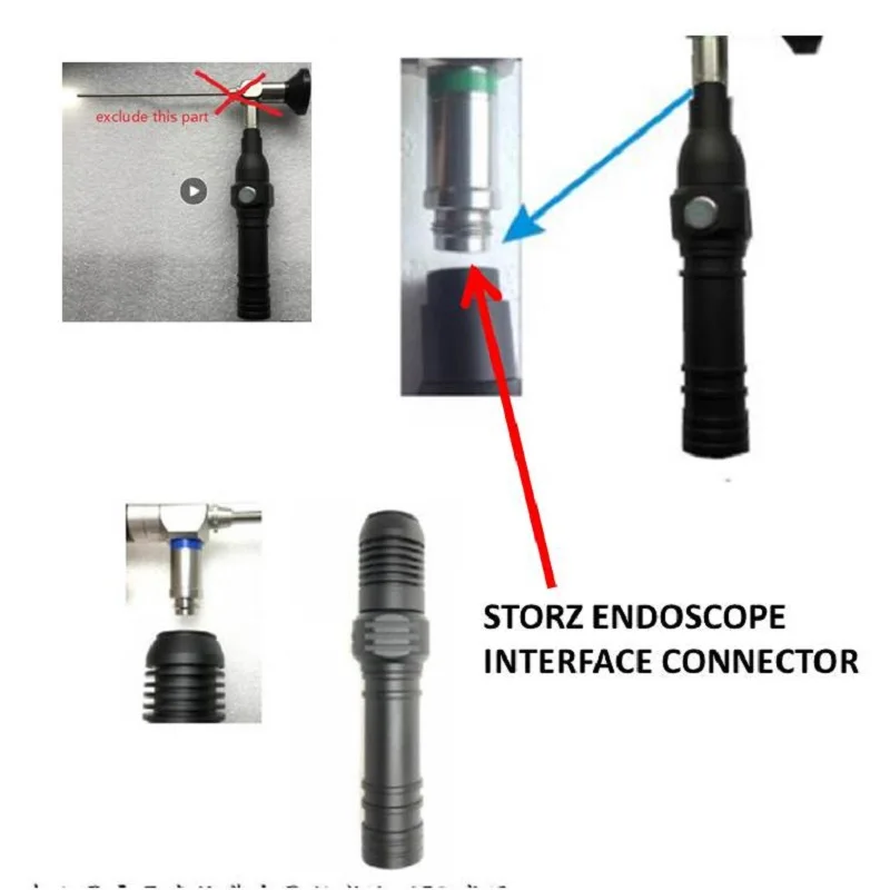 ENT переносная лампа светодиодный светильник эндоскоп фонарик ручной