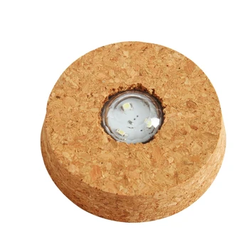 

Creative Gypsophila Flowers Glass Jar Cover Landscape With LED Light Decor Gifts D08D