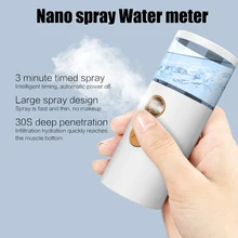 Инструмент для пополнения воды, распылитель для лица, небулайзер, модный мини прекрасный АБС-пластик, 2 цвета, туман, для здоровья, красоты, макияжа, ухода за кожей