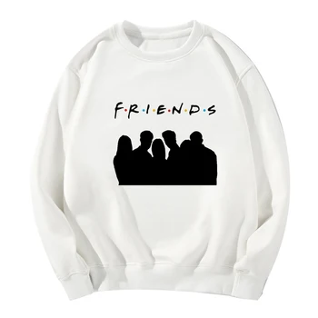 

Hip Hop Sweatshirt Casual Loose Harajuku Kawaii sudadera mujer Gothic Oversize Plus Size Hoodies Friends Spring Autumn