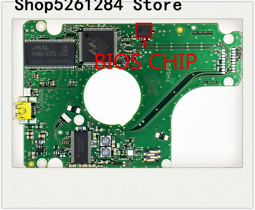 Жесткая Встроенная логическая плата usb 2 0/номер платы: Φ S3M _ 329_rev.01 R00