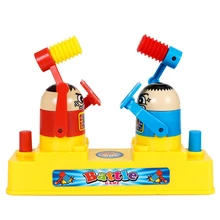 Double Battle Table Fun Board Games for Parent-child Interaction and Pressure Reduction Hand Press Doll to Attack or Defend