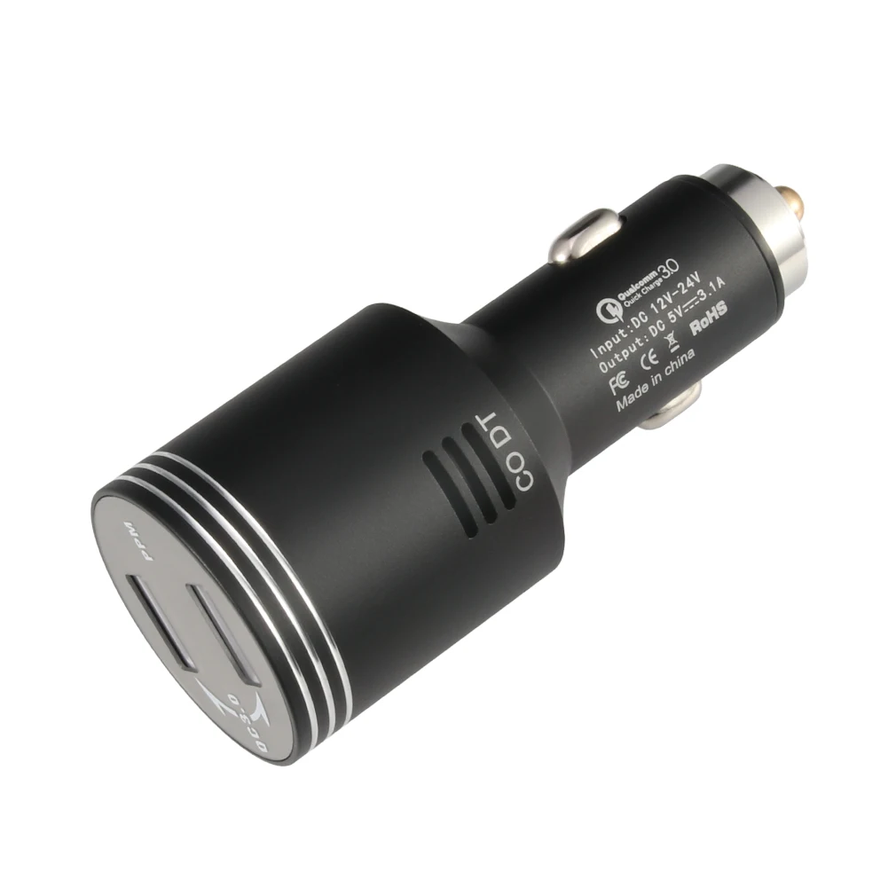 A Многофункциональный 5-9 в 1-3.5ADual USB Автомобильное зарядное устройство детектор угарного газа CO сигнализация умный usb зарядный порт - Сила тока: A