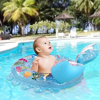 

Swimming Baby Pools Accessories Inflatable Ring Crab Swimming Float Ring Pool Toys PVC Non-Taxic Safety Newborns Bathing Circle