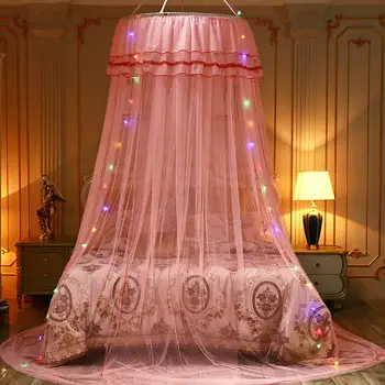 

Elgant Canopy Mosquito Net For Double Bed Mosquito Repellent Tent Insect Reject Canopy Bed Curtain Bed Tent
