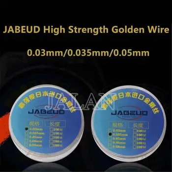 

JABEUD 0.03mm Highly Strength Diamond wire 100m for Samsung edge OLED LCD screen separate glue cleaning wire tool