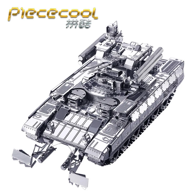Военная серия 3D металлическая головоломка Танк сборная Машина Hummer M2A2 Bradley J20 модель головоломка игрушки подарок для ребенка