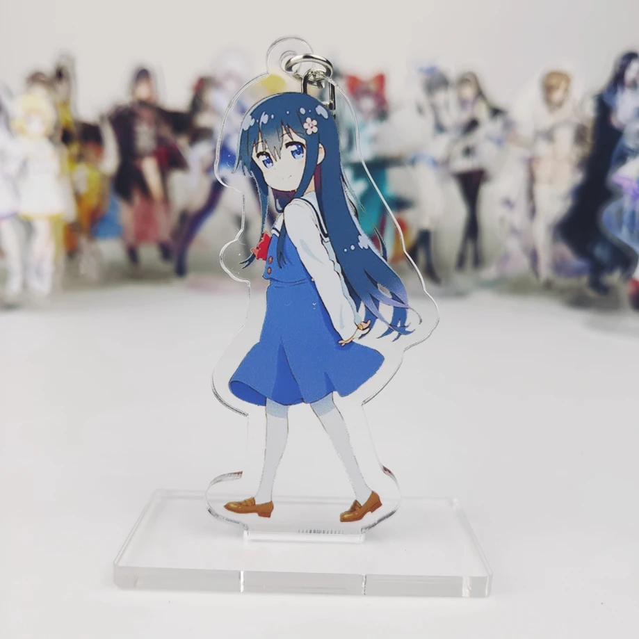 Японское аниме Watashi ni Tenshi ga Maiorita! Shirosaki Hana Hinata Hoshino Cosplay фигурка на акриловой