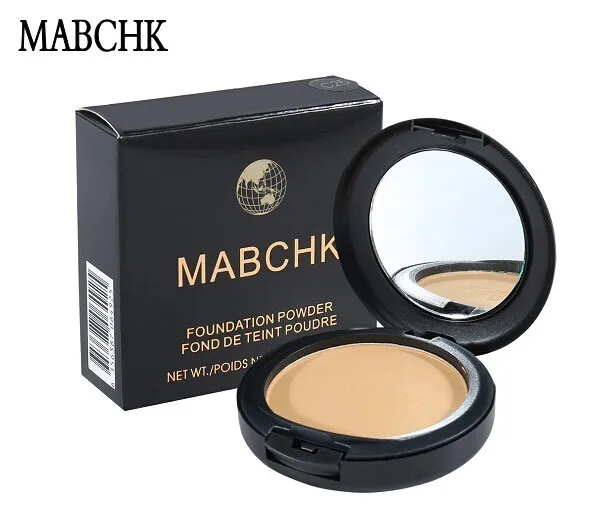 Бренд MABCHK 15 г профессиональная Пудра основа Водонепроницаемый без масла