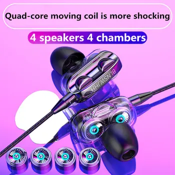 

Wired Earphone In-ear Headset Earbuds Bass Earphones For IPhone Samsung Huawei Xiaomi 3.5mm Sport Gaming music Headset With Mic