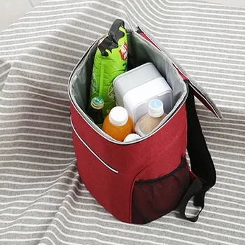 

Outdoor Portable Insulation Backpack Bag Picnic Backpack Cooler Bag Leak Proof for Family Camping