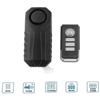 

113dB Waterproof Remote Control Bike Motorcycle Electric Car Vehicle Security Anti Lost Remind Vibration Warning Alarm Sensor