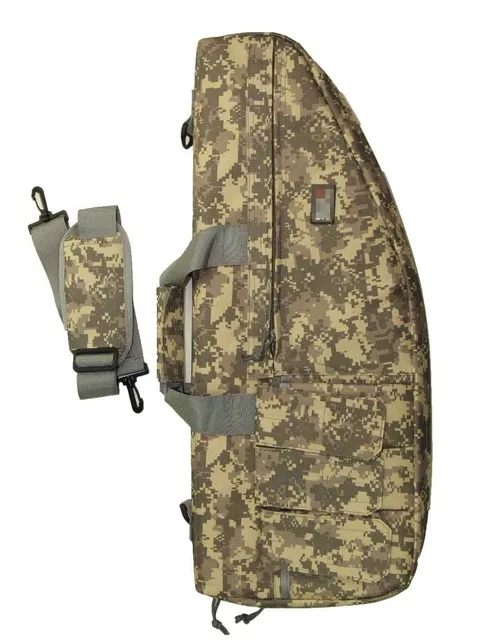 70cm ACU Тактическая нейлоновая сумка для ружья высокой плотности, коробка для винтовки, сумка для переноски, три размера, охотничий рюкзак, Охотничья сумка из хлопка - Цвет: 70cm ACU